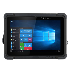 Front view image CT-RU101PA 10.1" Fully Rugged Tablet