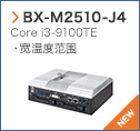 【BX-M2510-J4】 Core i3-9100TE・宽温度范围
