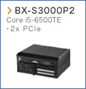 【BX-S3000P2】  Core i5-6500TE 2x PCIe