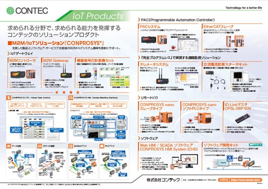 Contec 製品ラインアップ