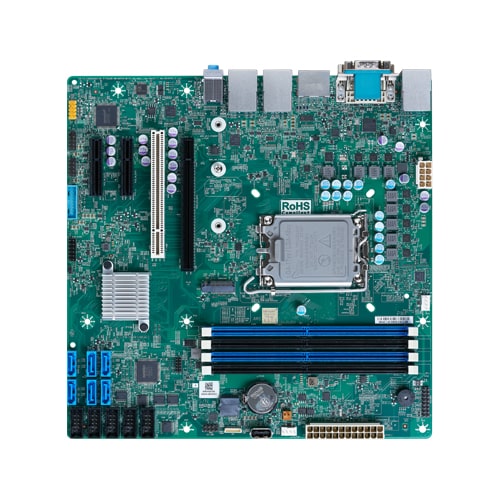 Top view of GMB-MQ67000 Mainboard