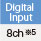 Digital Input 8 channels*6