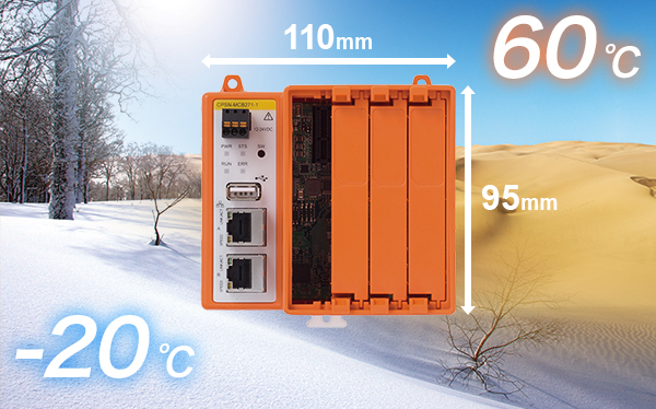 -20 to 60℃, 110mmｘ95mm