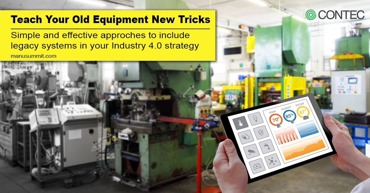 Img: Teach Your Old Equipment New Tricks: Including Legacy Equipment in your Industry 4.0 Strategy