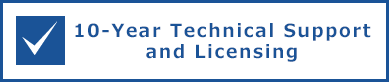 10-Year Technical Support and Licensing