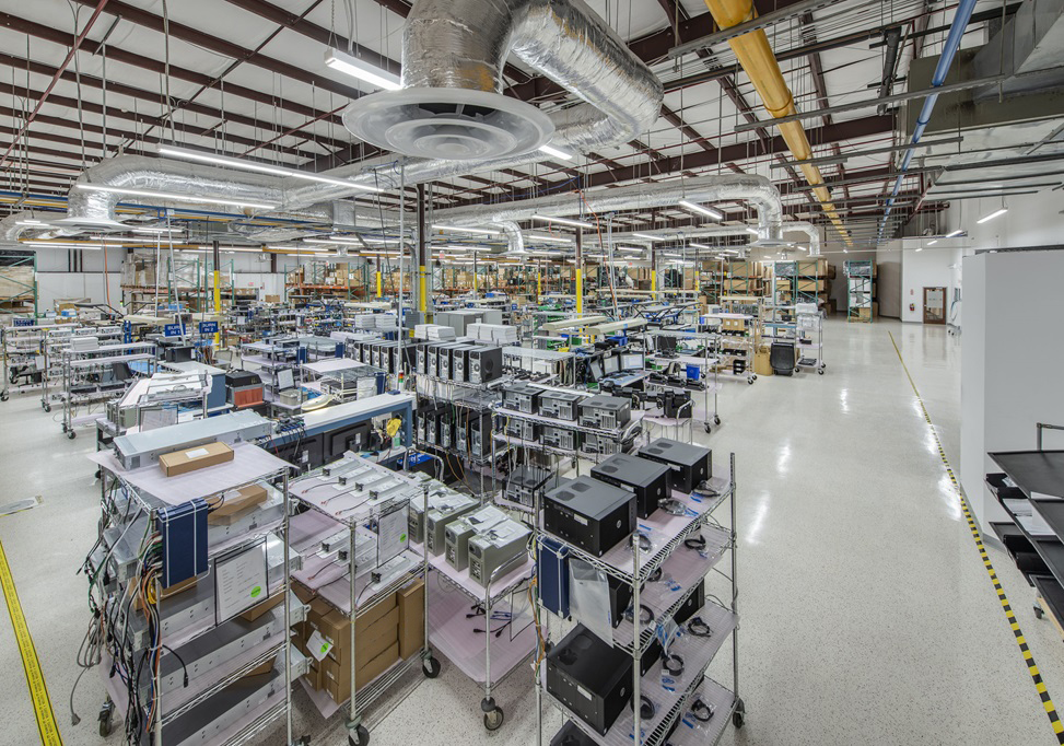 Contec Americas Production Floor Melbourne, Florida, USA