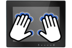 img: Advanced Projected Capacitive (PCAP) touch technology 