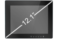 img: CM-ME121P with ruler showing 12.1 inch size