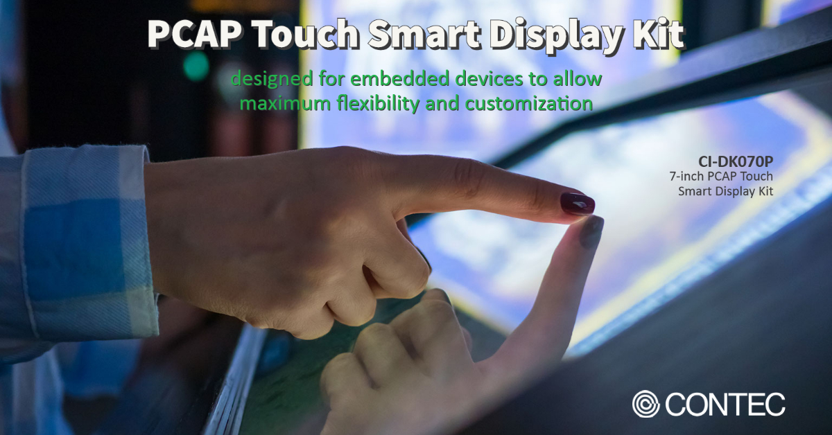 CI-DK070P 7-inch PCAP Touch Smart Display Kit Banner for Press Release page