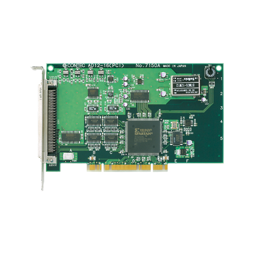 概要・特長 | AD12-16(PCI) | アナログ入力 PCI ボード 16ch(12bit 