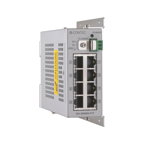 産業用ギガスイッチングハブ POE 高耐久 8ポート EMS認証 EMI