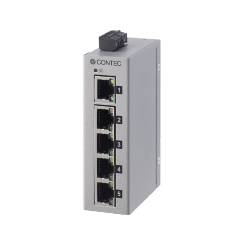 StarTech.com 5ポート産業用スイッチングハブ DINレールに取付け可能 IES5102 qqffhab ies5102.d.jpg