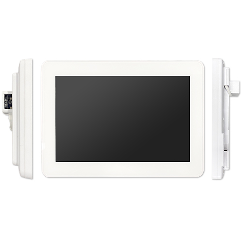 Images Front and Sides Front View CM-CL101P 10.1 Touch Monitor with Integrated 1D/2D Barcode Scanner