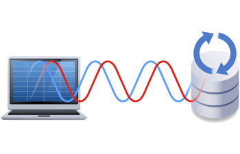 Long time and large data collection by automatic saving